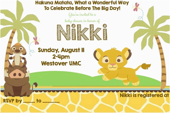 Lion King Birthday Invitation Template Free Lion King Birthday Party Invitation Ideas Bagvania Free