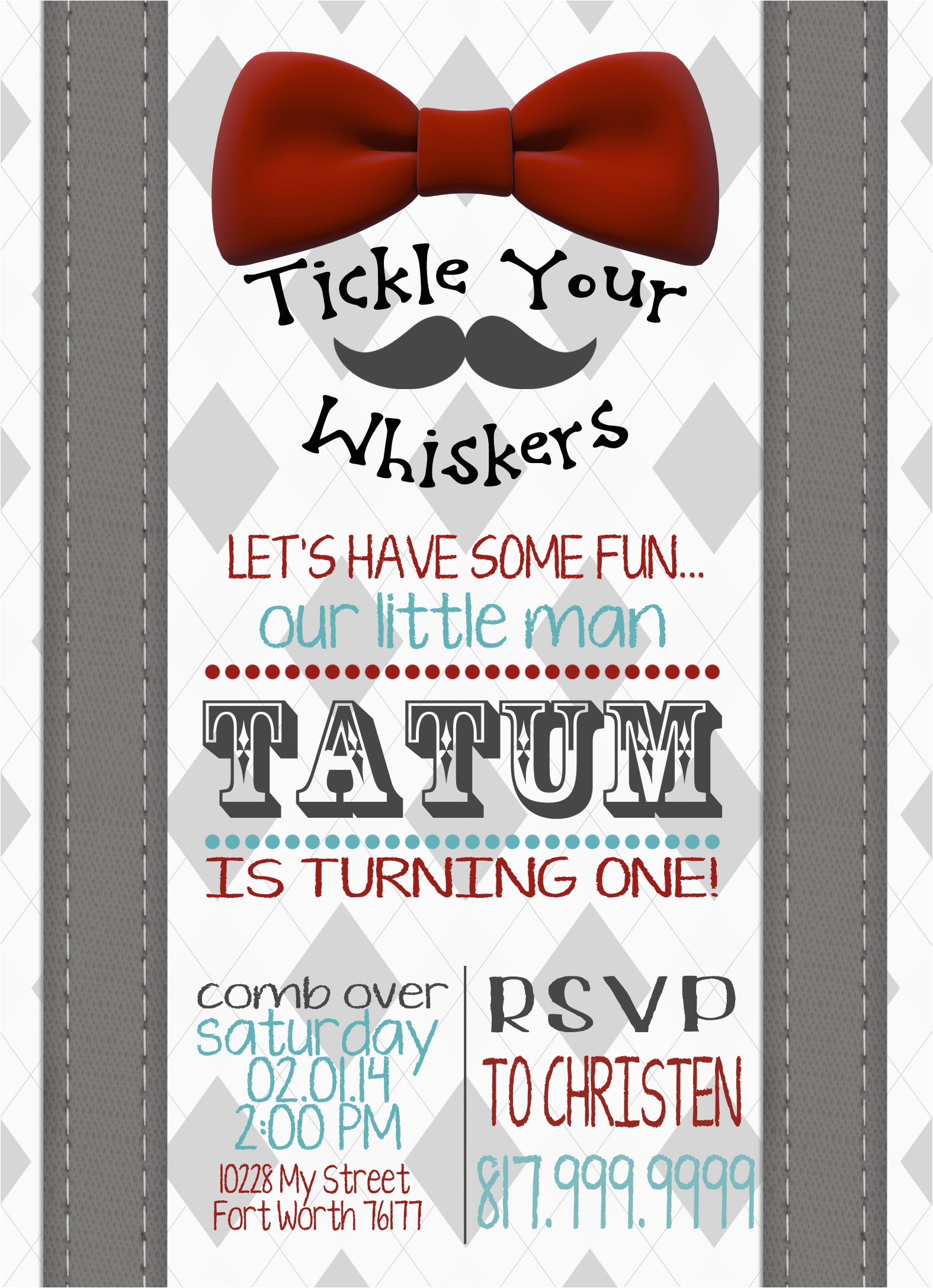 Little Man First Birthday Invitations Little Man First Birthday Party Diy Swank