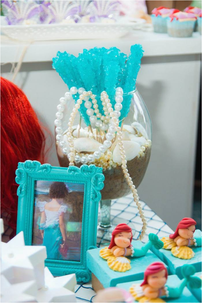 Little Mermaid Birthday Decoration Ideas Kara 39 S Party Ideas the Little Mermaid themed Birthday