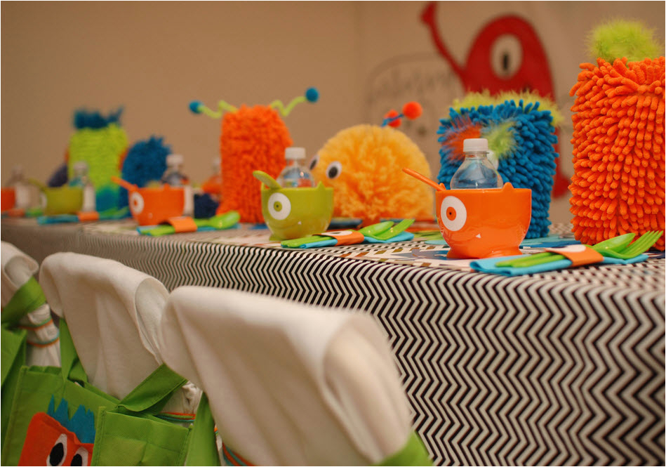 Little Monster Birthday Party Decorations Little Monster Birthday Party Guest Feature