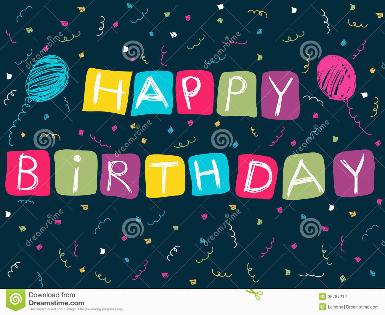 Looking for Happy Birthday Cards Happy Birthday Card Stock Photography Image 25787212