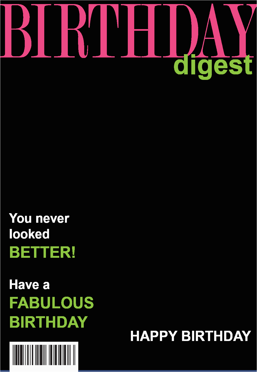 Magazine Cover Birthday Cards Birthday Digest Magazine Cover Free Birthday Card Magazine Cover Birthday Cards Birthday Digest Magazine Cover Free Birthday Card