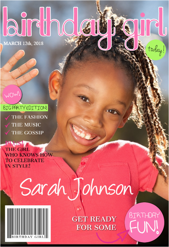 Magazine Cover Birthday Cards Birthday Girl Magazine Cover Free Birthday Card Magazine Cover Birthday Cards Birthday Girl Magazine Cover Free Birthday Card