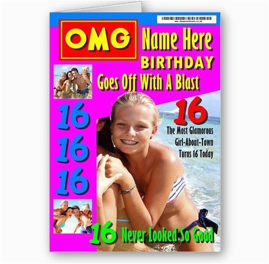 Magazine Cover Birthday Cards Personalised Cards Magazine Cover Birthday Cards Personalised Cards