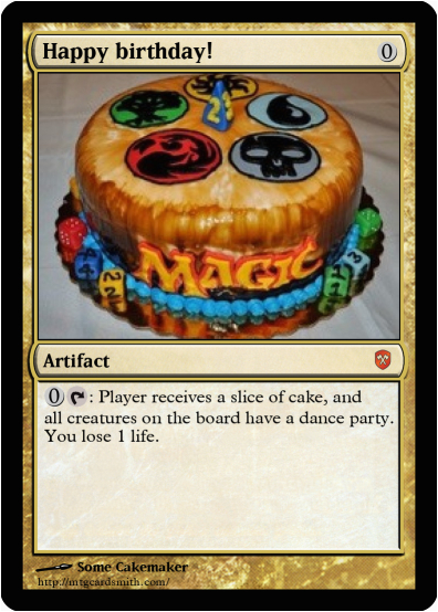 Magic the Gathering Birthday Card Magiccards Png 396 554 Nerd Out Pinterest