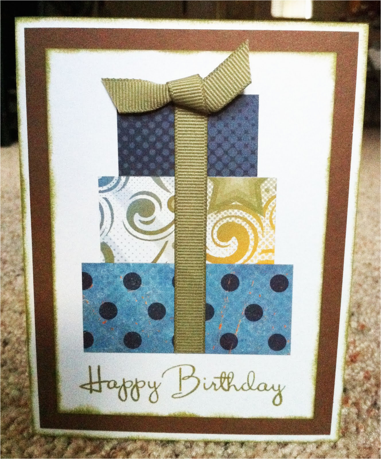 Masculine Birthday Cards to Make Playing with Paper Scrapbooks Cards Diy Masculine