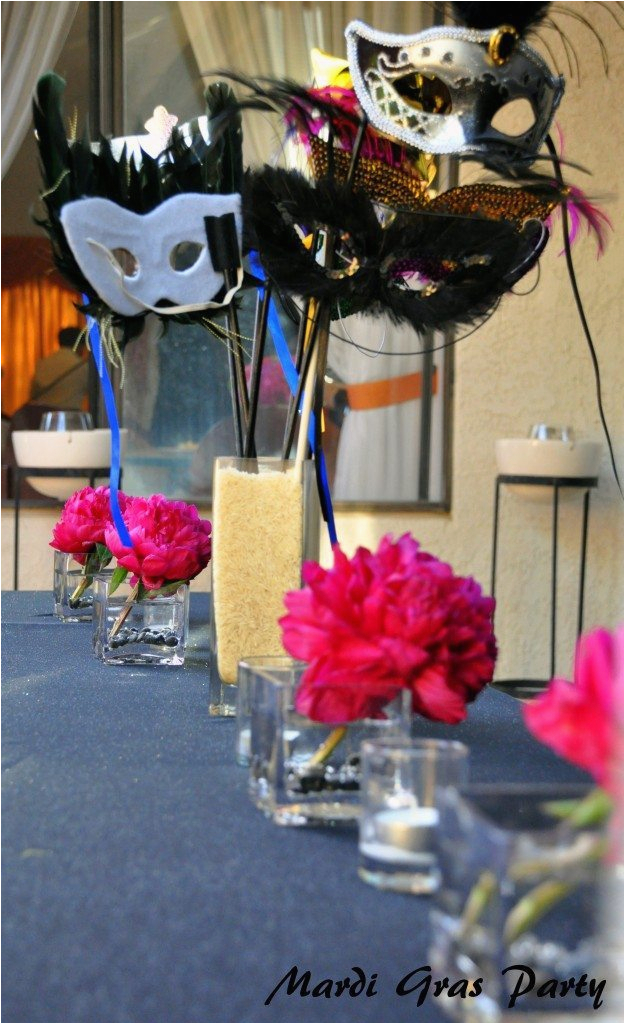 Masquerade Birthday Party Decorations Purple and Pink Masquerade Party Diy Inspired