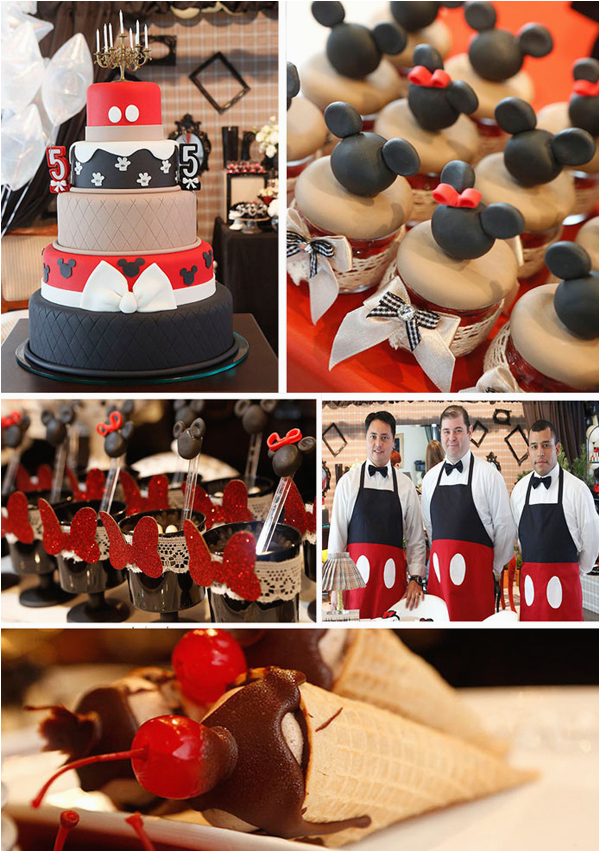 Mickey and Minnie Birthday Decorations Kara 39 S Party Ideas Vintage Mickey and Minnie Mouse Party