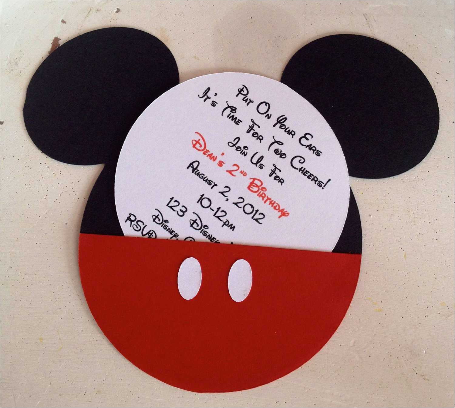 Mickey Mouse Birthday Invitations Walmart Cartoon Birthday Invitation Mickey Mouse Birthday