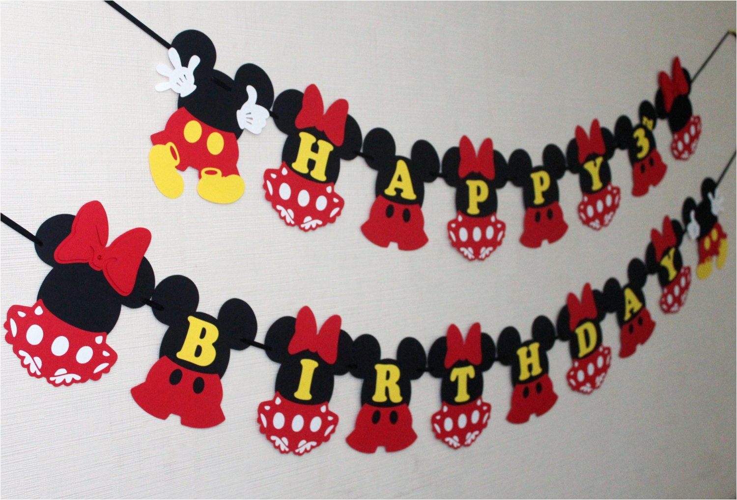 Minnie and Mickey Decorations for Birthday Mickey and Minnie Mouse Birthday Decorations Inspired Disney