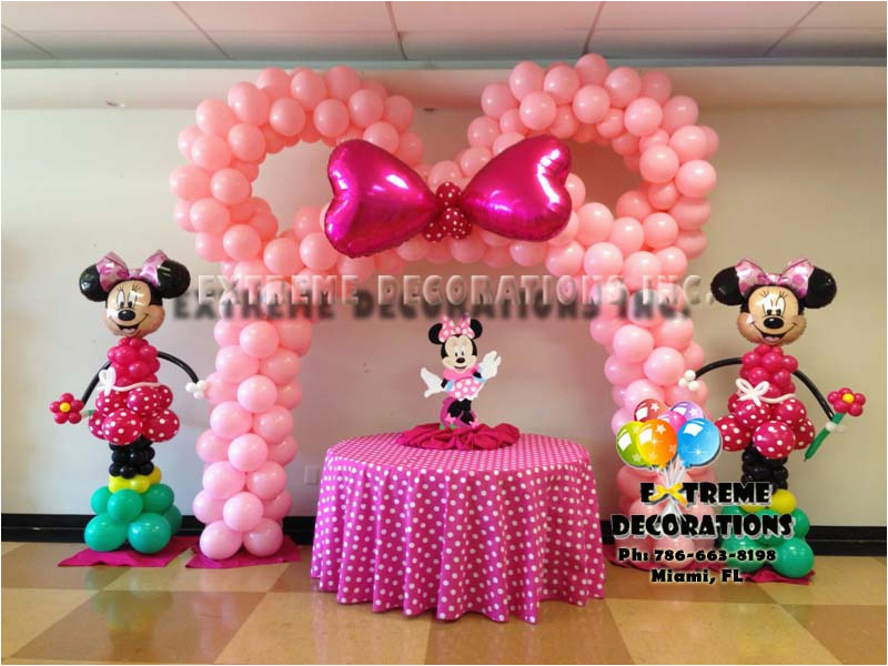Minnie Mouse Birthday Balloon Decorations Balloons and Party Decorations Party Favors Ideas Minnie Mouse Birthday Balloon Decorations Balloons and Party Decorations Party Favors Ideas