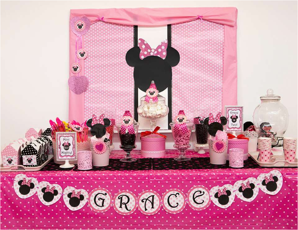 Minnie Mouse Birthday Party Decoration Ideas 35 Best Minnie Mouse Birthday Party Ideas Birthday Inspire