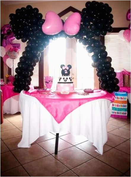 Minnie Mouse Decorations for Birthday Party Minnie Mouse Birthday Party Ideas Pink Lover