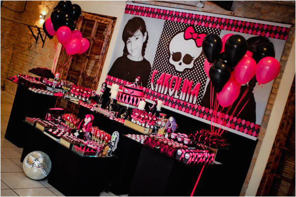 Monster High Birthday Decor Kara 39 S Party Ideas Monster High Birthday Party Supplies