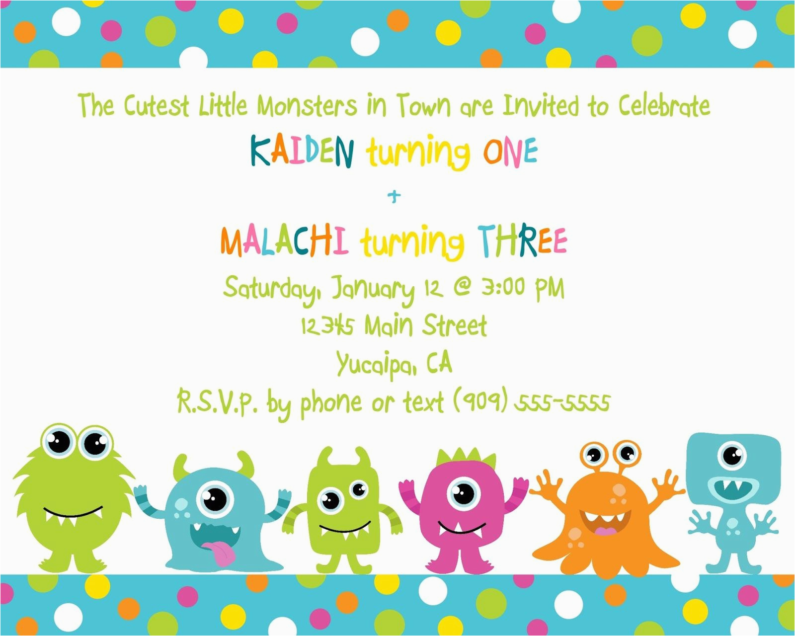 Monster themed Birthday Invitations Cute Little Monster Birthday Invitation Printable Free Monster themed Birthday Invitations Cute Little Monster Birthday Invitation Printable Free