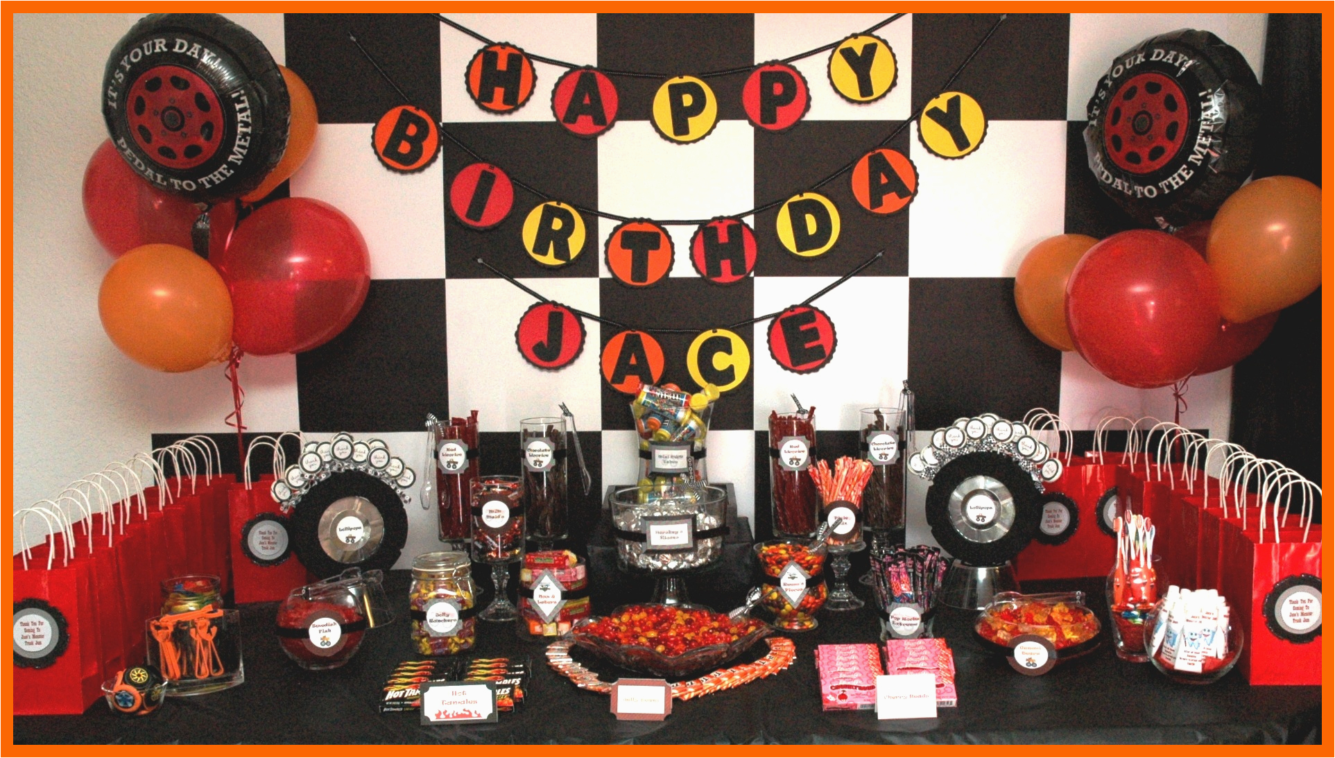 Monster Truck Decorations for Birthday Party An eventful Party Monster Truck 5th Birthday eventful