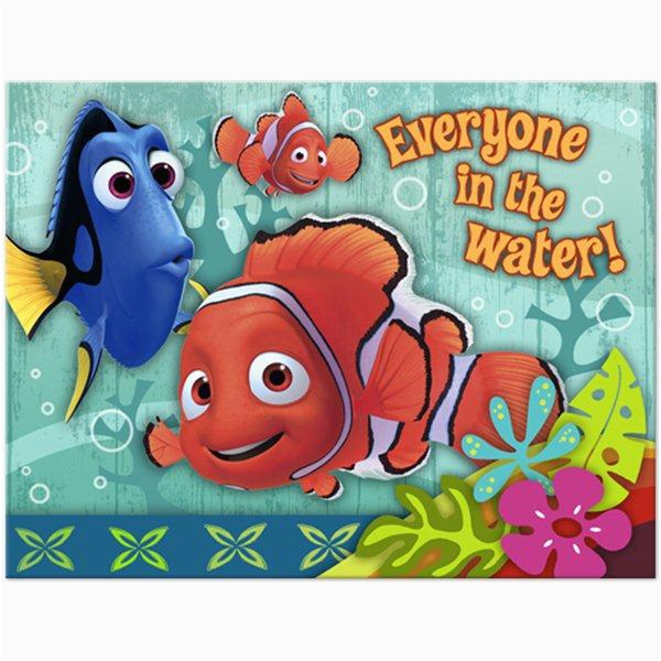 Nemo Birthday Party Invitations Disney Pixars Finding Nemo Fun events Inc Party Supplies