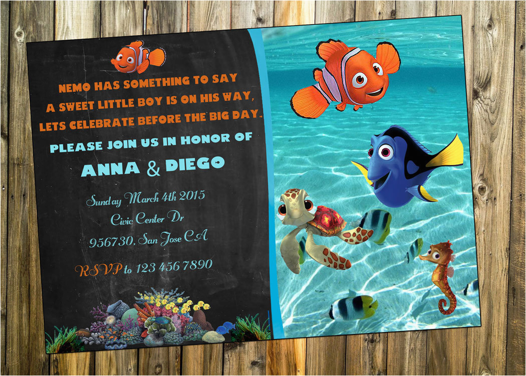 Nemo Birthday Party Invitations Free Printable Finding Dory Invitations Ideas Free Nemo Birthday Party Invitations Free Printable Finding Dory Invitations Ideas Free