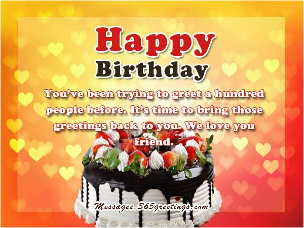 Nice Birthday Cards for Friends Best Birthday Wishes 365greetings Com