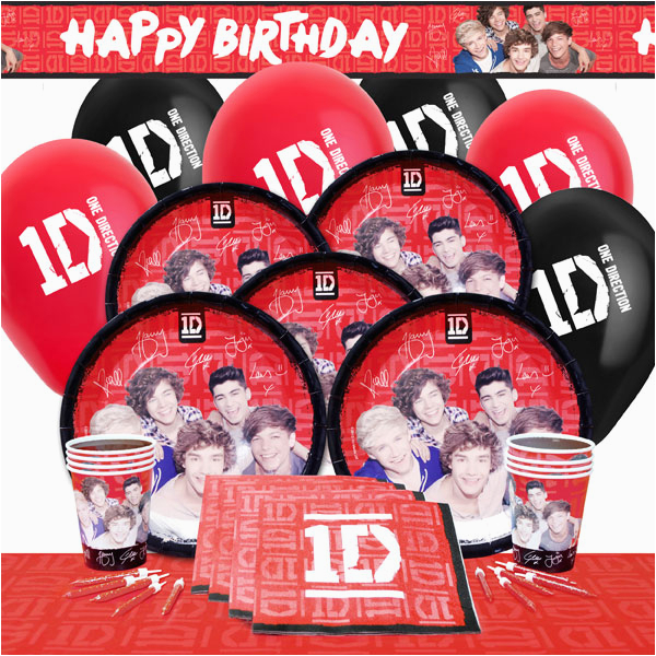 One Direction Birthday Decorations One Direction Birthday Party theme Celebration Supplies