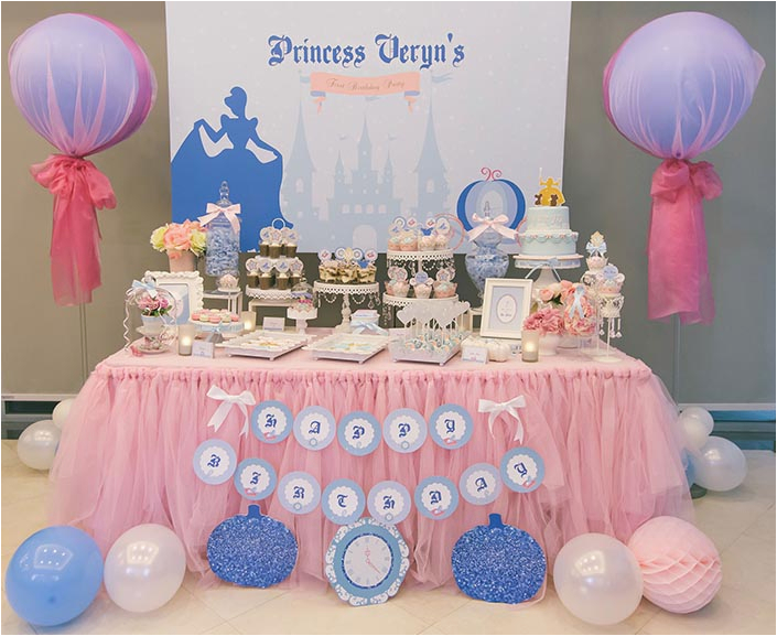 One Year Old Birthday Decorations Fairytale Princess themed 1 Year Old Birthday Party