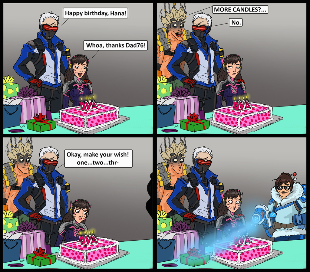 Overwatch Birthday Card Overwatch Birthday by Pokketmowse On Deviantart