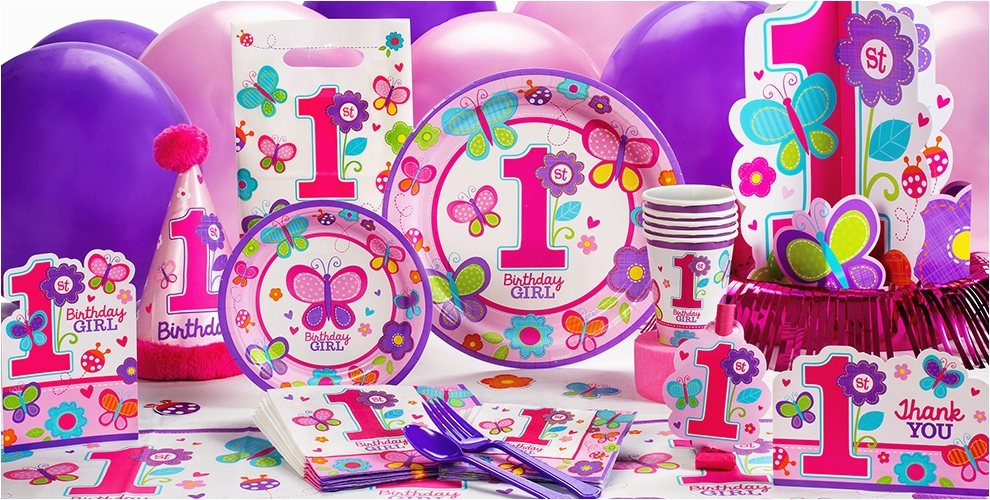 Party City Decorations for Birthday Party Sweet Girl 1st Birthday Party Supplies 1st Birthday