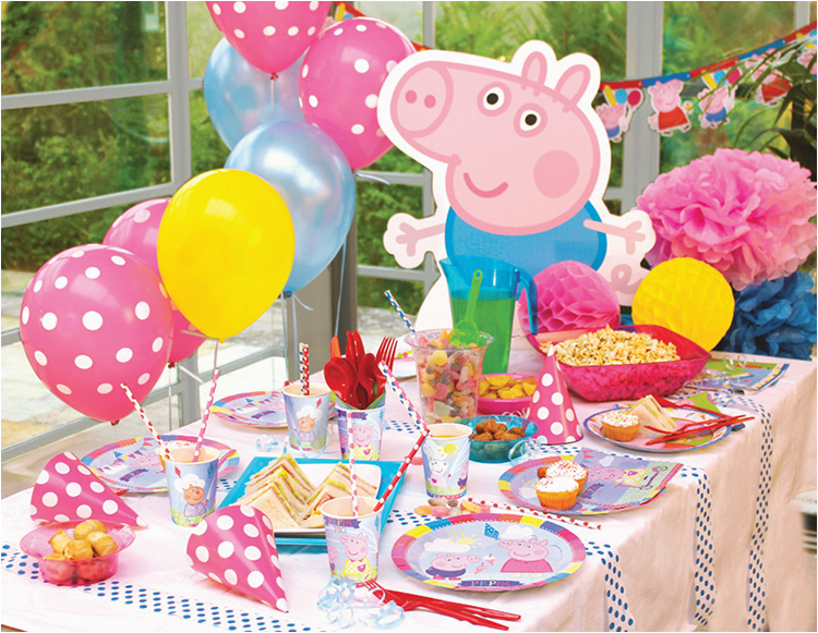 Peppa Pig Birthday Decorations Uk How to Style A Peppa Pig Party Party Pieces Blog