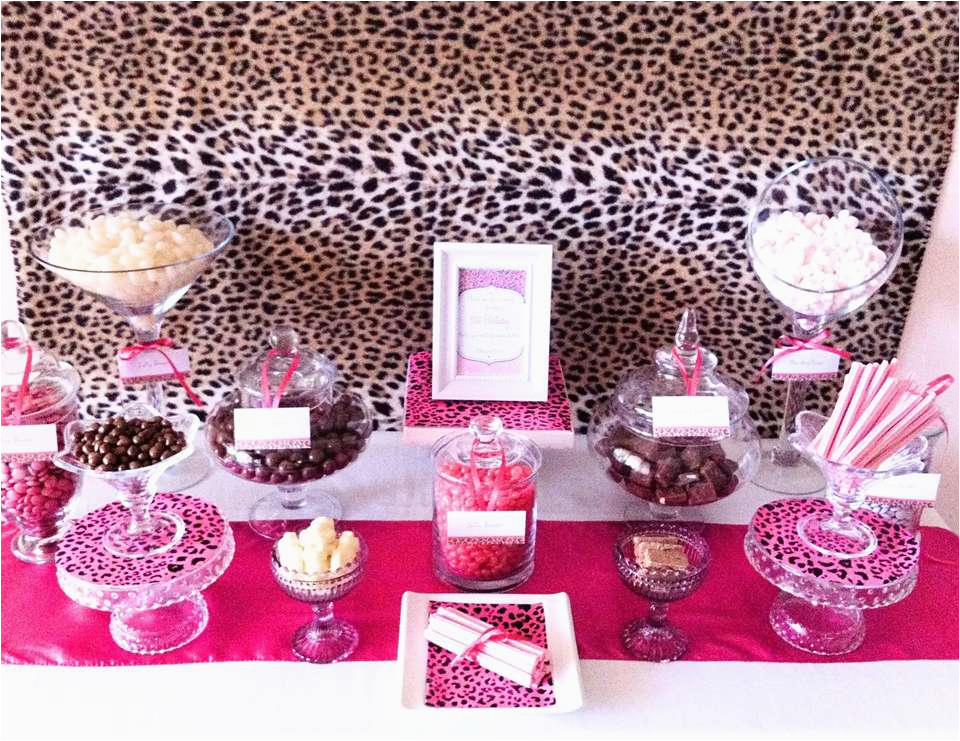 Pink Cheetah Print Birthday Decorations Brown Pink Cheetah Print Birthday Quot Wild About Cheetah
