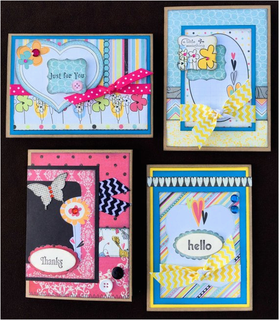 Pre Made Birthday Cards Handmade Card Kit Premade Cards Pre Made Cards Happy