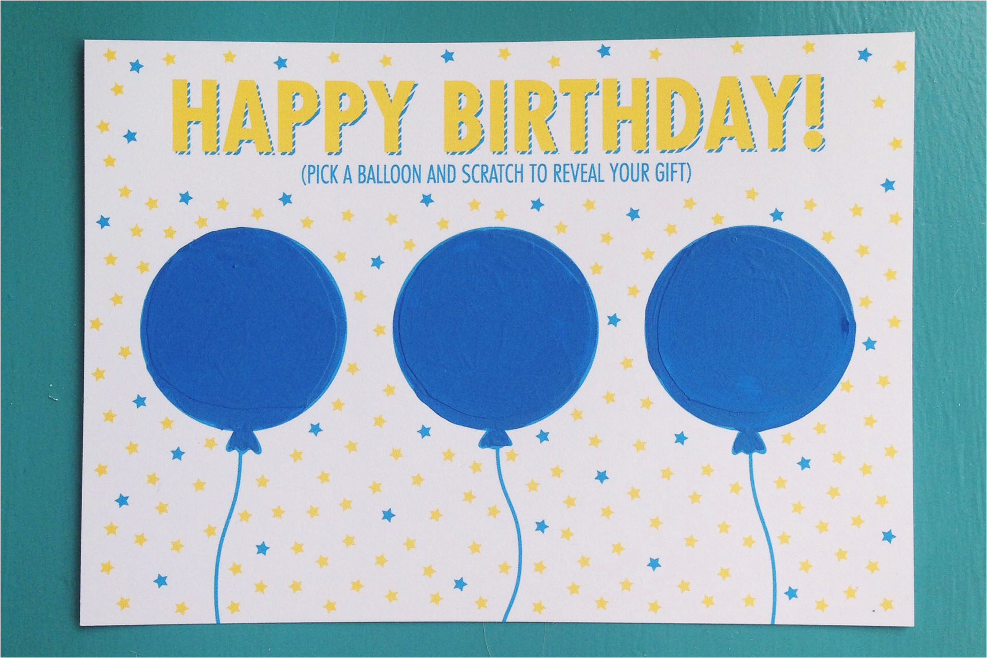 Print Off Birthday Cards Diy Birthday Scratch Off Card Free Printable