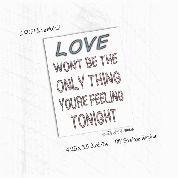 Printable Naughty Birthday Cards Printable Card Naughty Girlfriend Valentine Card Funny