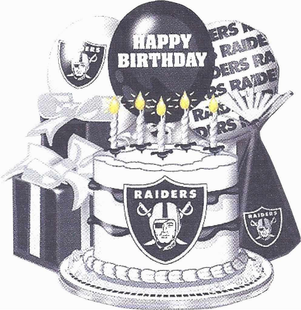 Raiders Birthday Card Raider Birthday Wish My Raiders Pinterest Birthday