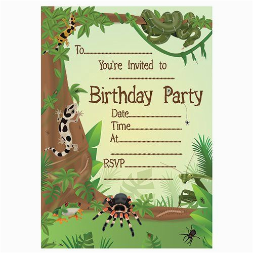 Reptile Birthday Invitations Printable Free 320 Best Images About Animal Party Invitations On