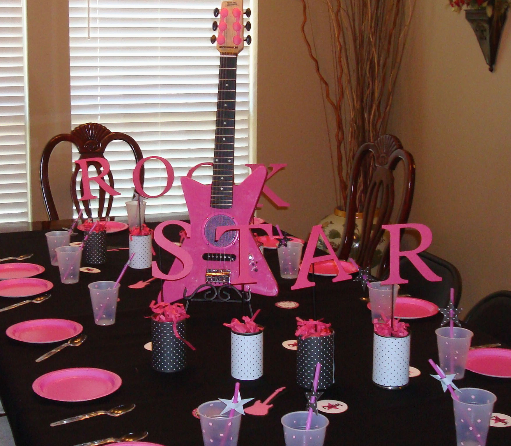 Rock Star Birthday Party Decorations Rock Star Party