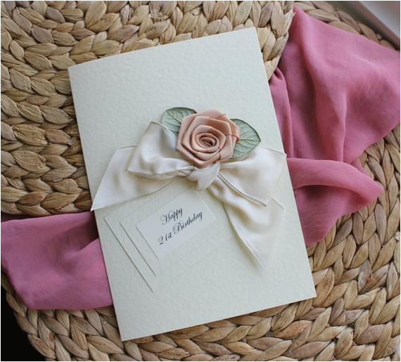 Romantic 40th Birthday Ideas for Her Large Birthday Card Girlfriend Card for Her Unique Birthday