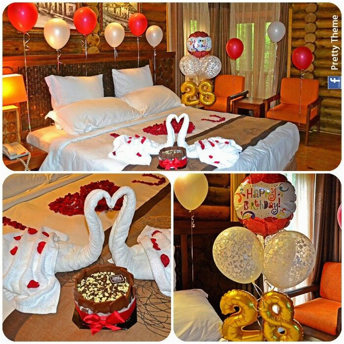 Romantic Gift Ideas for Her Birthday Romantic Decorated Hotel Room for His Her Birthday