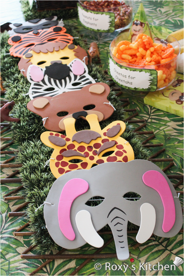 Safari themed Birthday Party Decorations Safari Jungle themed First Birthday Party Cheap Party