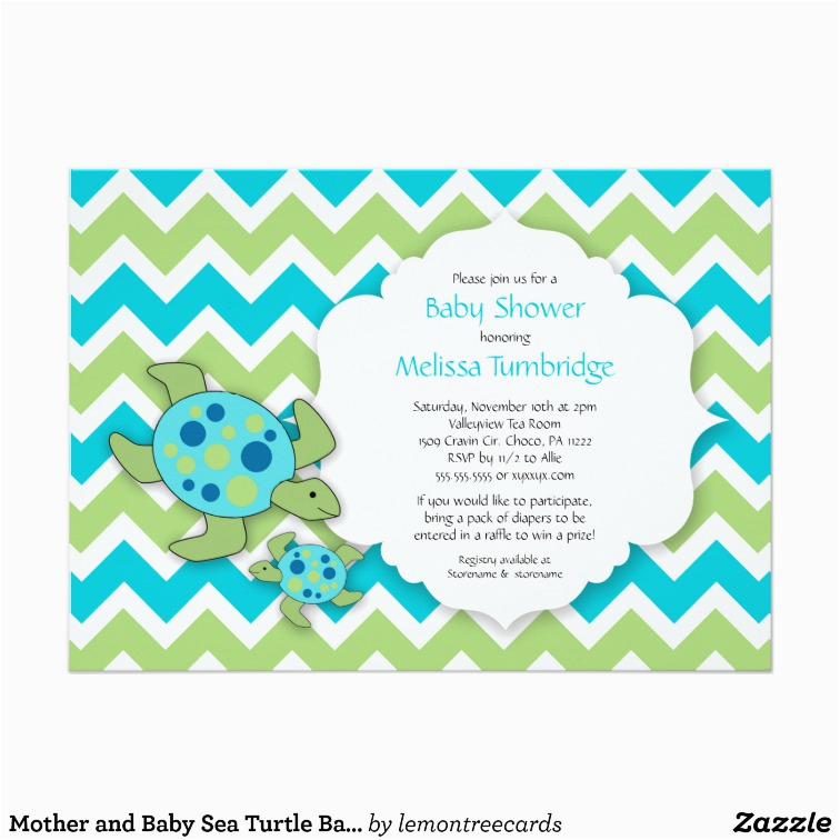 Sea Turtle Birthday Invitations Mother and Baby Sea Turtle Baby Shower Invites Zazzle Sea Turtle Birthday Invitations Mother and Baby Sea Turtle Baby Shower Invites Zazzle