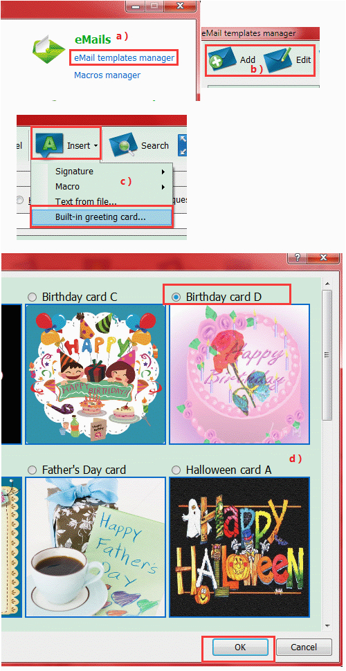 Send Birthday Cards by Mail How to Send An Ecard In Ams Birthday Edition Automailer