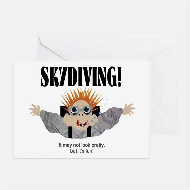 Skydiving Birthday Card Skydiving Greeting Cards Card Ideas Sayings Designs