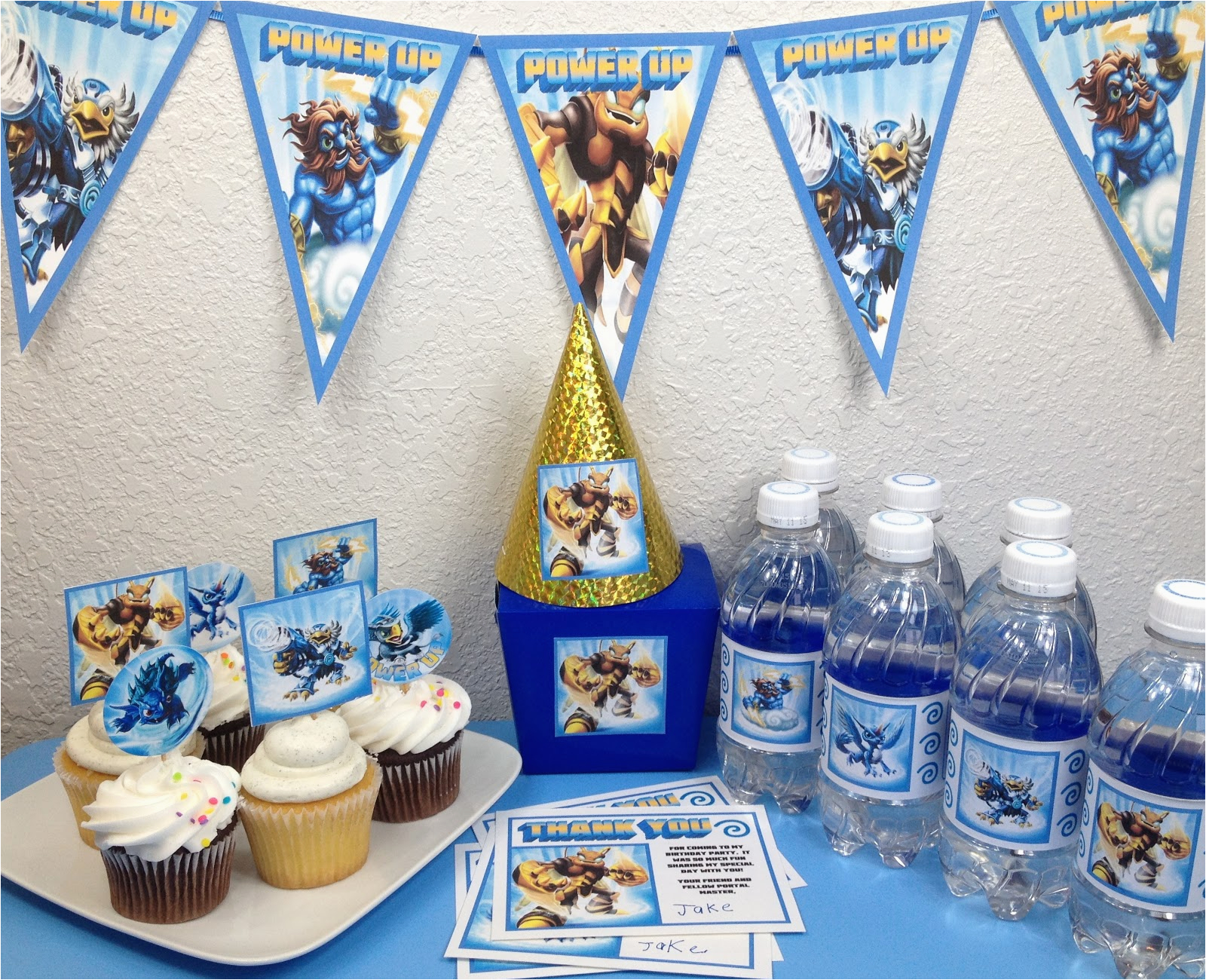 Skylander Birthday Decorations Skylands and Beyond Skylanders Party Pinterest Inspired