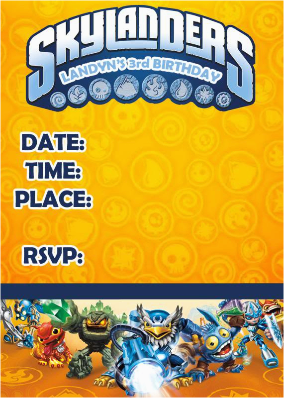 Skylander Birthday Party Invitations Need Help for A Skylanders Birthday Page 17 the Dis Skylander Birthday Party Invitations Need Help for A Skylanders Birthday Page 17 the Dis