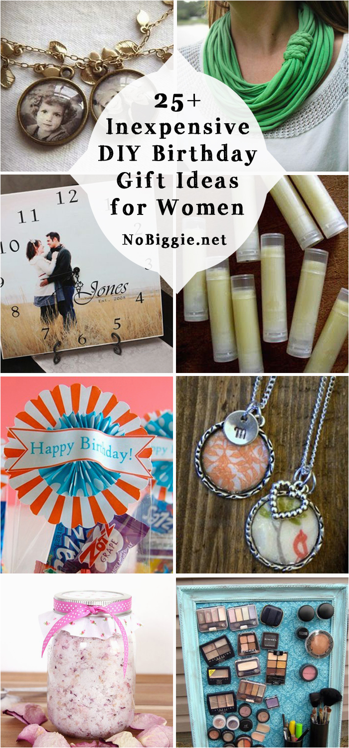 Small Birthday Gifts for Her 25 Inexpensive Diy Birthday Gift Ideas for Women