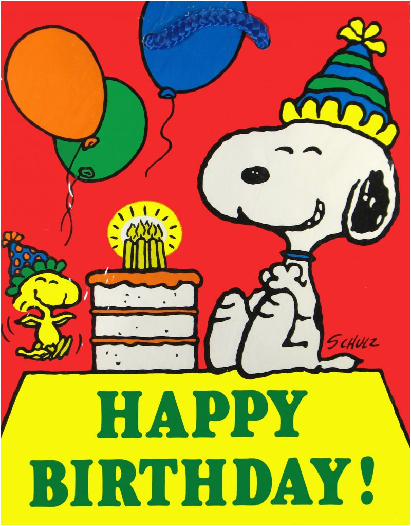 Snoopy Birthday Cards Free Snoopy Birthday Pictures