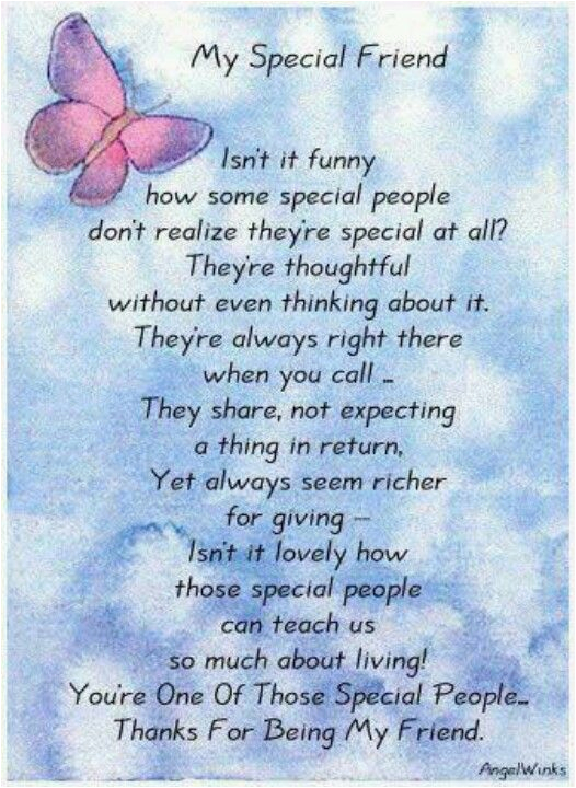 Special Friend Birthday Card Verses Verse for A Special Friend Card Greetings Pinterest