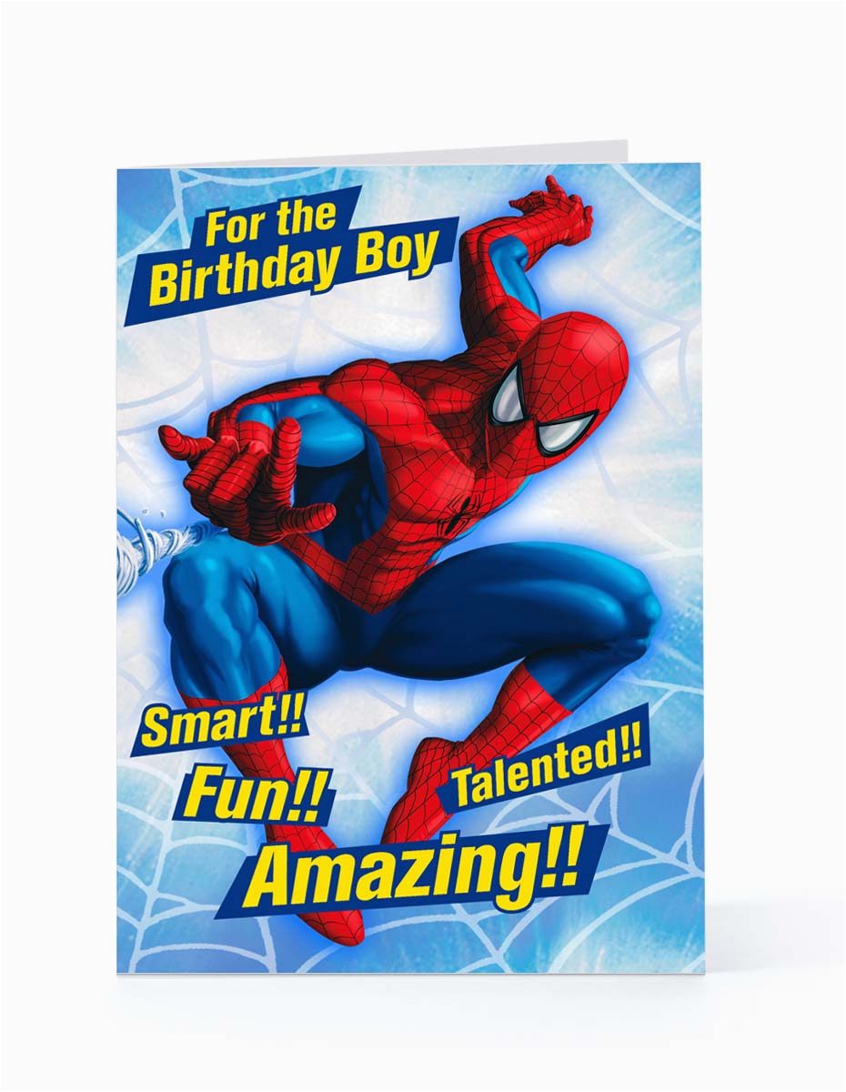 Spiderman Birthday Card Sayings Spider Man Happy Birthday Quotes Quotesgram