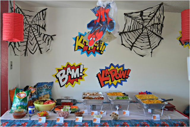 Spiderman Birthday Party Decoration Ideas 15 Amazing Spiderman Birthday Party Ideas for Take Away