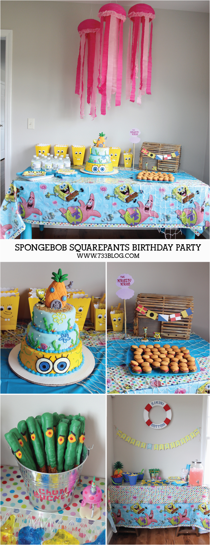 Spongebob Squarepants Birthday Decorations Spongebob Squarepants Birthday Party Inspiration Made Simple