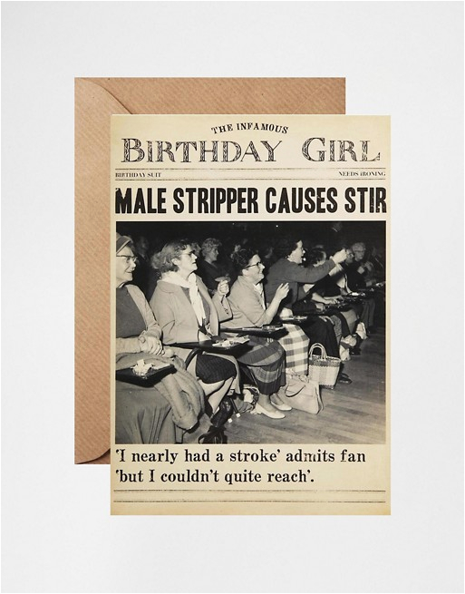 Stripper Birthday Cards Pigment Male Stripper Causes Stir Birthday Girl Card Stripper Birthday Cards Pigment Male Stripper Causes Stir Birthday Girl Card